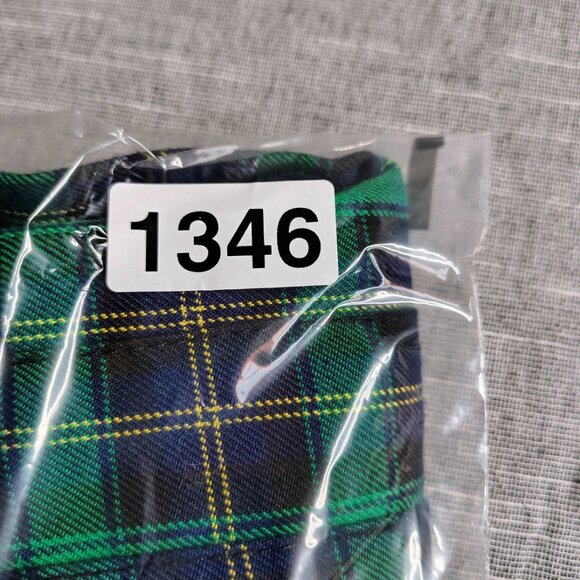 Divided by H&M Skirt Womens Medium Tartan Plaid Pleated Harry Potter Slytherin - Picture 8 of 9